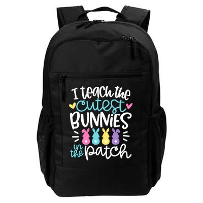 I Teach The Cutest Bunnies In The Patch Easter Teacher Backpack
