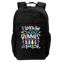 I Teach The Cutest Bunnies In The Patch Easter Teacher Backpack