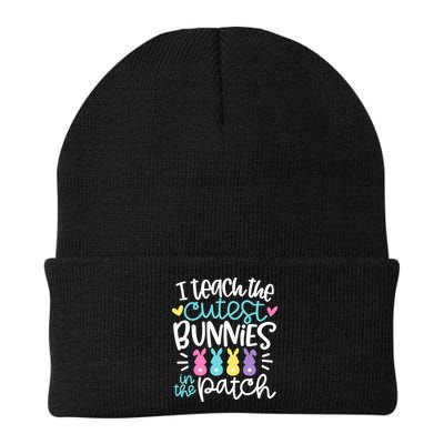 I Teach The Cutest Bunnies In The Patch Easter Teacher Beanie