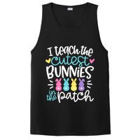 I Teach The Cutest Bunnies In The Patch Easter Teacher PosiCharge Competitor Tank