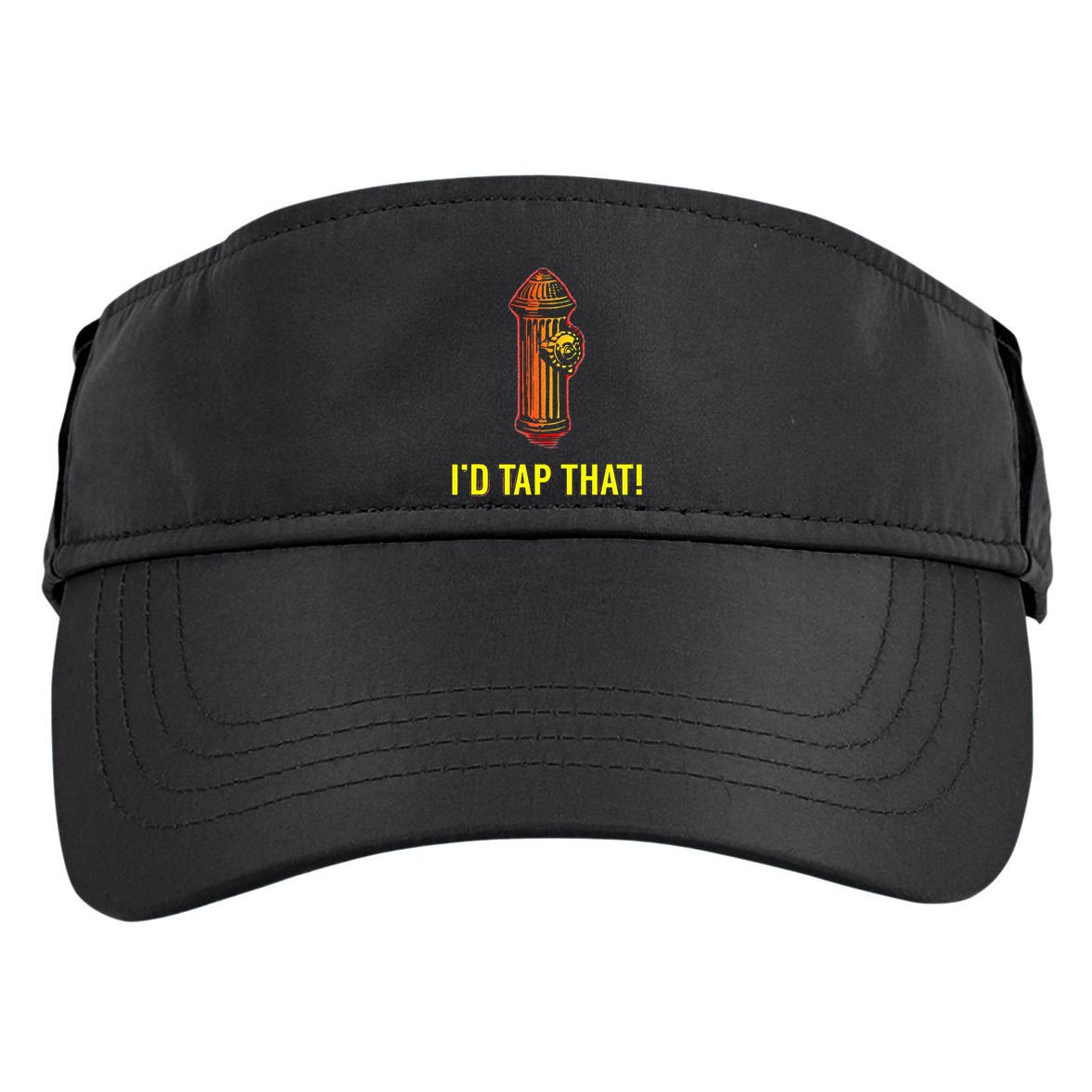 ID Tap That Funny Firefighter Adult Drive Performance Visor