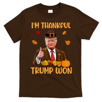 Im Thankful Trump Won Thanksgiving T-Shirt