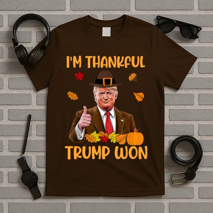 Im Thankful Trump Won Thanksgiving T-Shirt