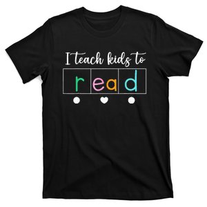 I teach to read Science of Reading teacher T-Shirt