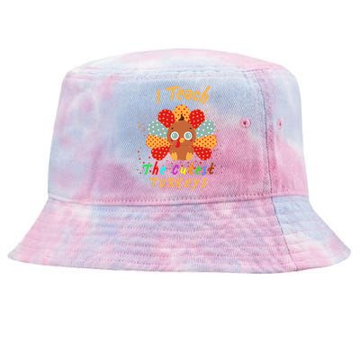 I Teach The Cutest Turkeys Tie-Dyed Bucket Hat