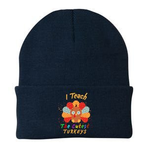 I Teach The Cutest Turkeys Knit Cap Winter Beanie