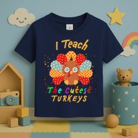 I Teach The Cutest Turkeys Toddler T-Shirt
