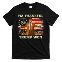 IM Thankful Trump Won Thanksgiving Turkey Fall T-Shirt