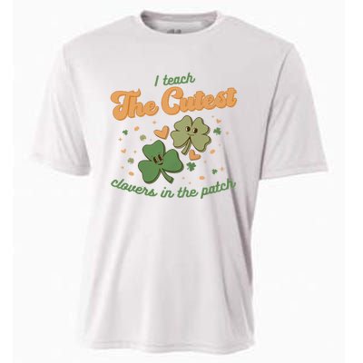 I Teach The Cutest Clovers In The Patch Cooling Performance Crew T-Shirt