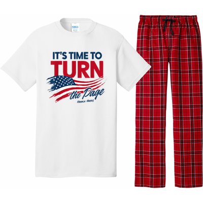 ItS Time To Turn The Page Kamala Harris President Pajama Set