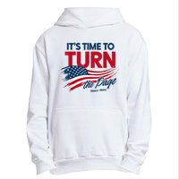 ItS Time To Turn The Page Kamala Harris President Urban Pullover Hoodie