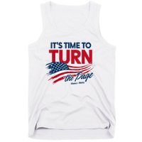 ItS Time To Turn The Page Kamala Harris President Tank Top