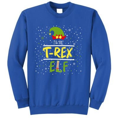 IM The Trex Elf Sarcastic Mom Christmas Family Cute Gift Sweatshirt