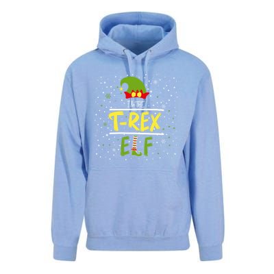 IM The Trex Elf Sarcastic Mom Christmas Family Cute Gift Unisex Surf Hoodie