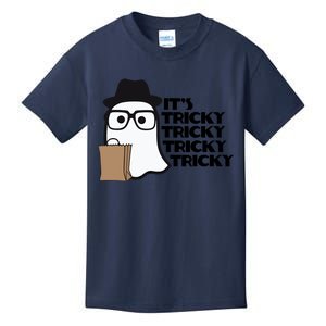 ItS Tricky Tricky Tricky Ghost Boo ItS Tricky Halloween Kids T-Shirt