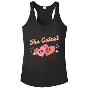 I Teach The Cutest Preschool Valentines Retro Hearts Teacher Gift Ladies PosiCharge Competitor Racerback Tank