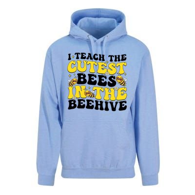 I Teach The Cutest Bees In The Beehive Unisex Surf Hoodie