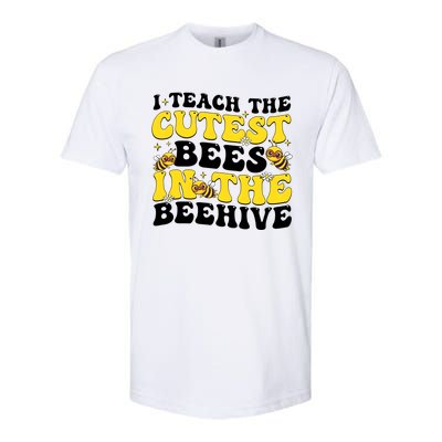 I Teach The Cutest Bees In The Beehive Softstyle CVC T-Shirt