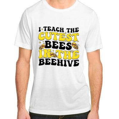 I Teach The Cutest Bees In The Beehive Adult ChromaSoft Performance T-Shirt