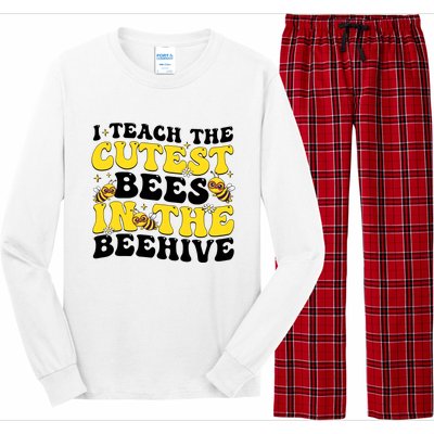 I Teach The Cutest Bees In The Beehive Long Sleeve Pajama Set