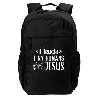 I Teach Tiny Humans About Jesus Backpack
