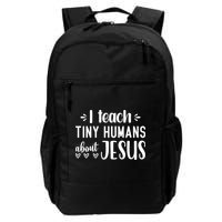I Teach Tiny Humans About Jesus Backpack
