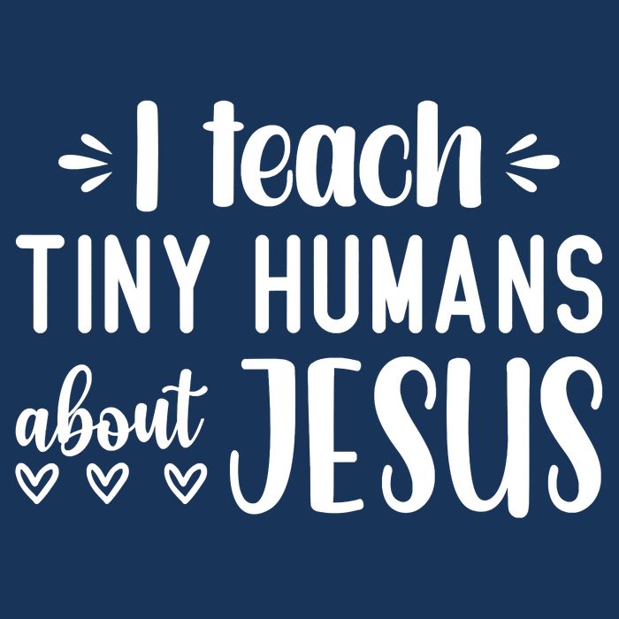 I Teach Tiny Humans About Jesus Bucket Hat