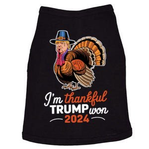 Im Thankful Trump Won 2024 Doggie Tank