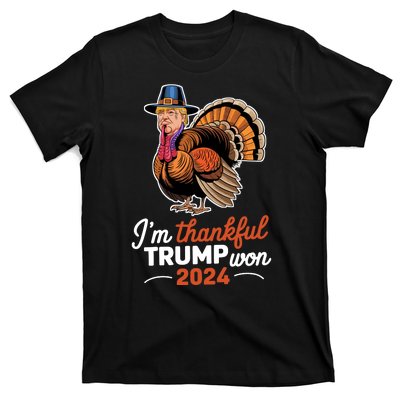 Im Thankful Trump Won 2024 T-Shirt