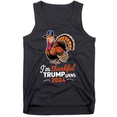 Im Thankful Trump Won 2024 Tank Top