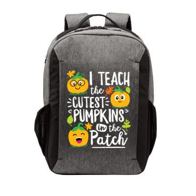 I Teach The Cutest Pumpkins In The Patch Teacher Halloween Vector Backpack