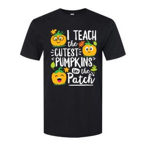 I Teach The Cutest Pumpkins In The Patch Teacher Halloween Softstyle CVC T-Shirt