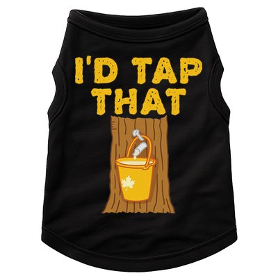 ID Tap That Maple Tree Maple Syrup Doggie Tank
