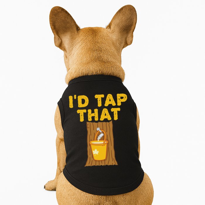ID Tap That Maple Tree Maple Syrup Doggie Tank