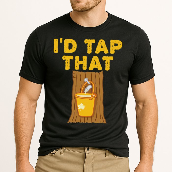ID Tap That Maple Tree Maple Syrup Performance Shirt