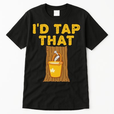 ID Tap That Maple Tree Maple Syrup Tall T-Shirt