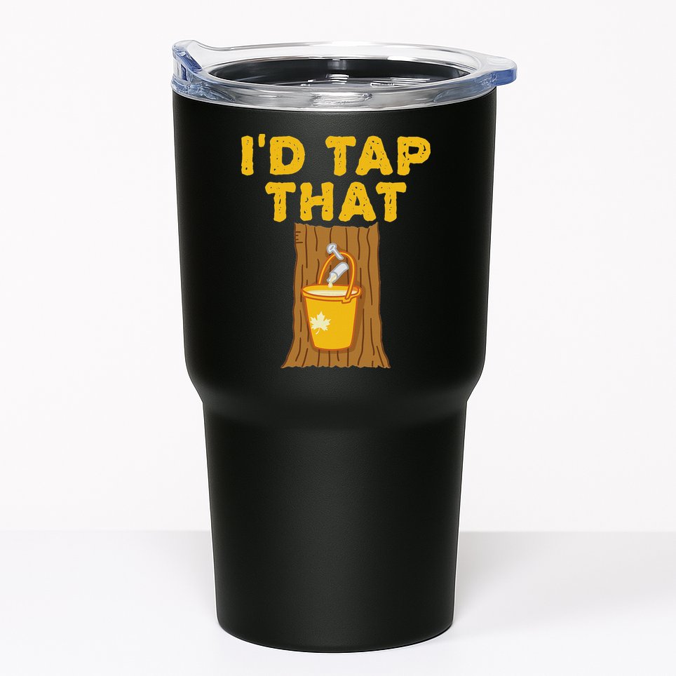 ID Tap That Maple Tree Maple Syrup Tumbler
