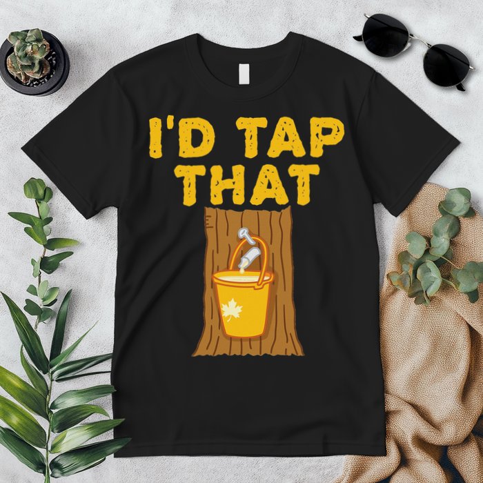 ID Tap That Maple Tree Maple Syrup Premium T-Shirt