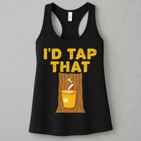 ID Tap That Maple Tree Maple Syrup Womens Tank Top