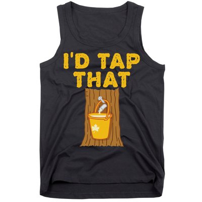 ID Tap That Maple Tree Maple Syrup Tank Top