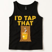 ID Tap That Maple Tree Maple Syrup Tank Top