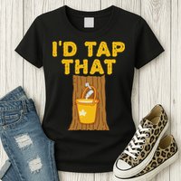 ID Tap That Maple Tree Maple Syrup Womens T-Shirt