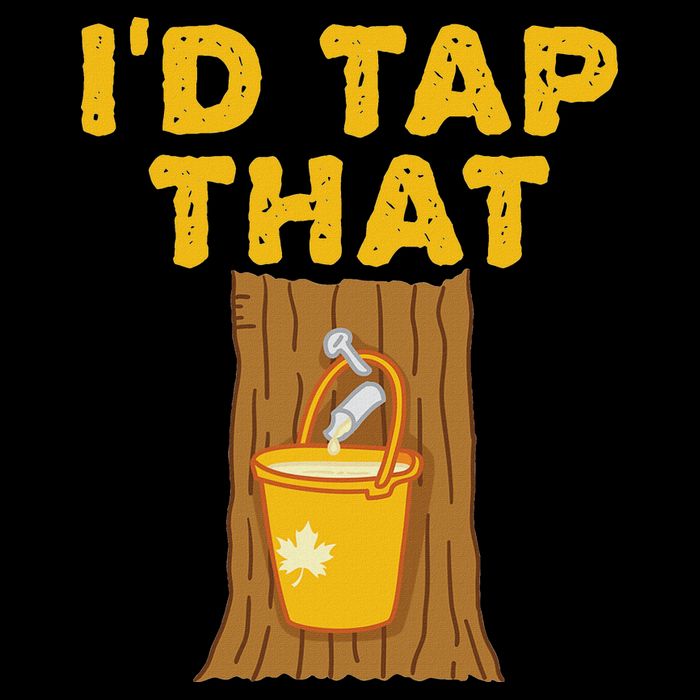 ID Tap That Maple Tree Maple Syrup Womens T-Shirt