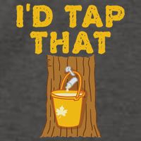 ID Tap That Maple Tree Maple Syrup Vector Backpack