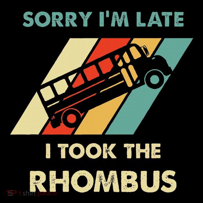 I Took The Rhombus Funny Math Nerd Button