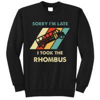 I Took The Rhombus Funny Math Nerd Tall Sweatshirt