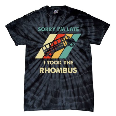 I Took The Rhombus Funny Math Nerd Tie-Dye T-Shirt