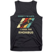 I Took The Rhombus Funny Math Nerd Tank Top