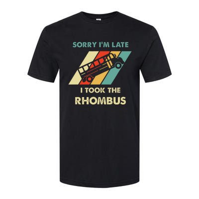 I Took The Rhombus Funny Math Nerd Softstyle CVC T-Shirt