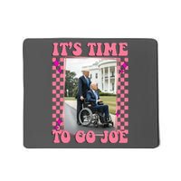 Its Time To Go Joe Wheelchair Funny Trump 2024 Retro Mousepad